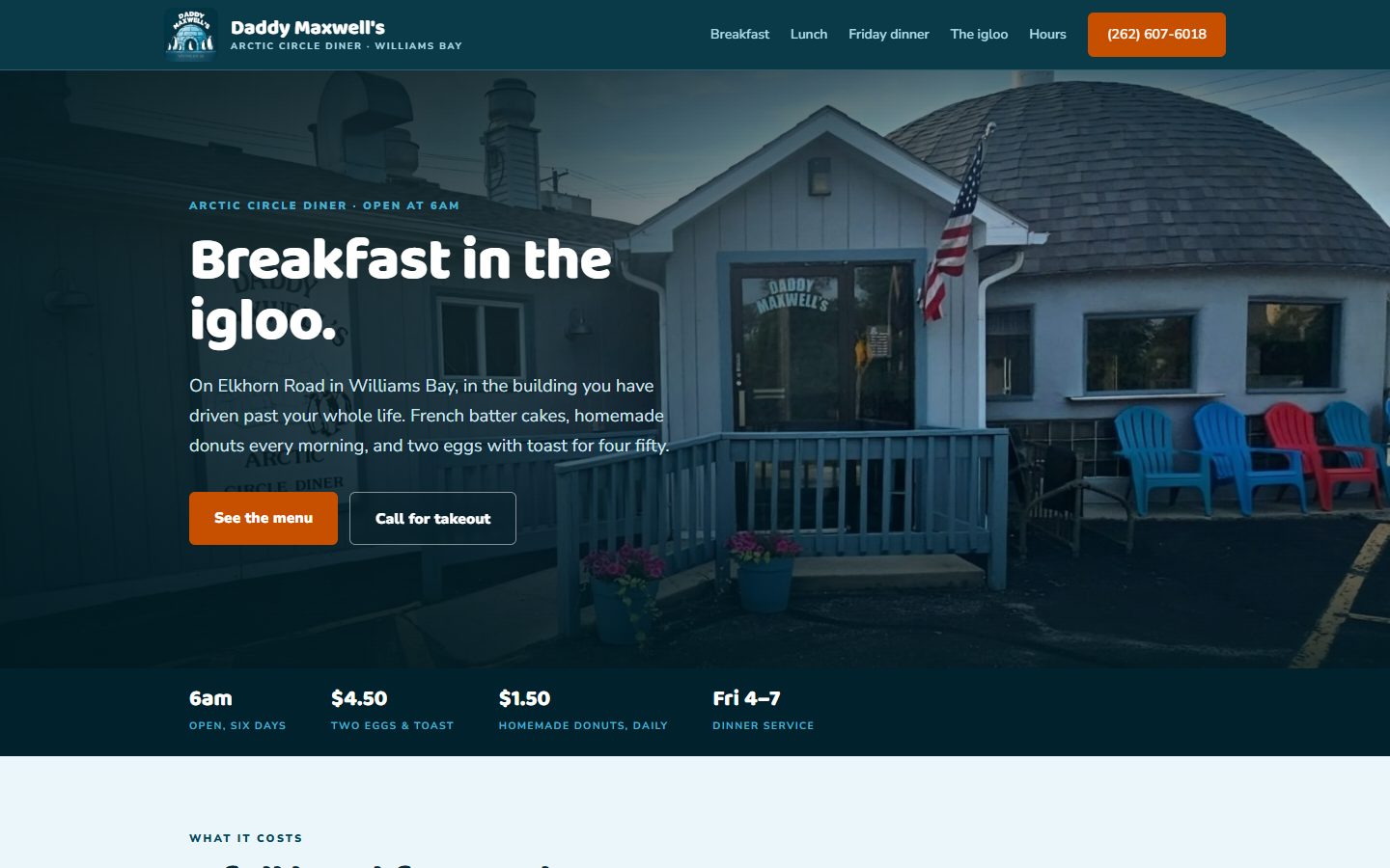 The Daddy Maxwell's website