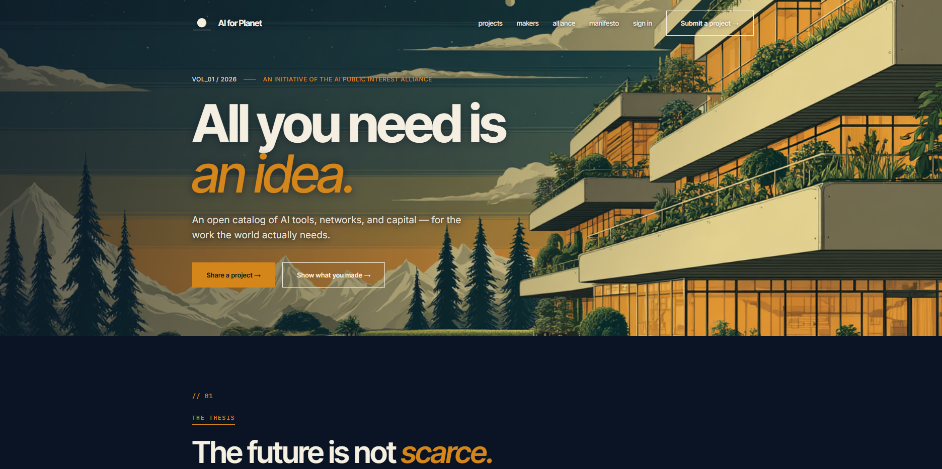 AI for Planet