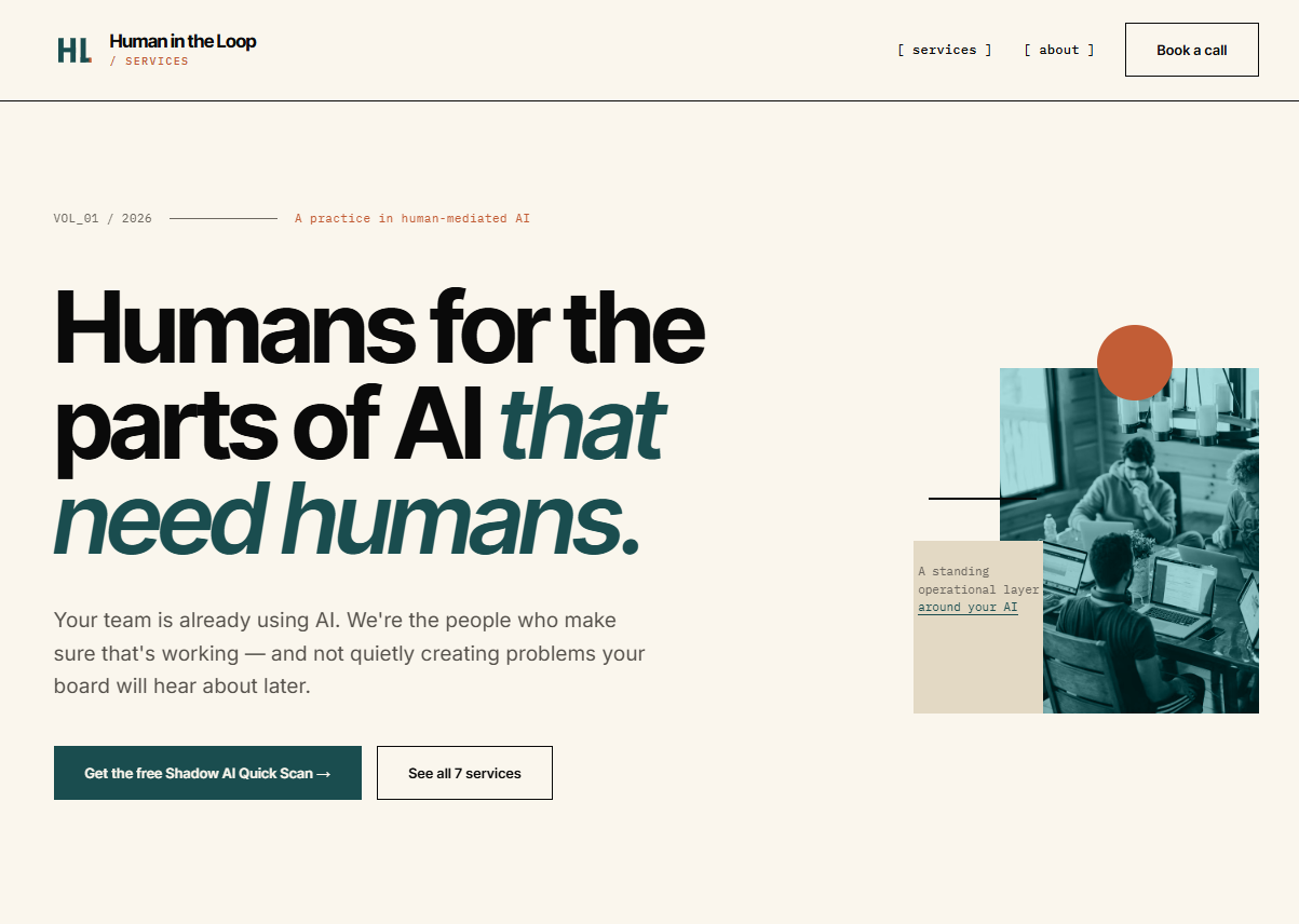 Human in the Loop Services